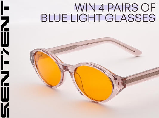 LAUNCH COMPETITION - Win 4 pairs of Sentient Blue Light Glasses